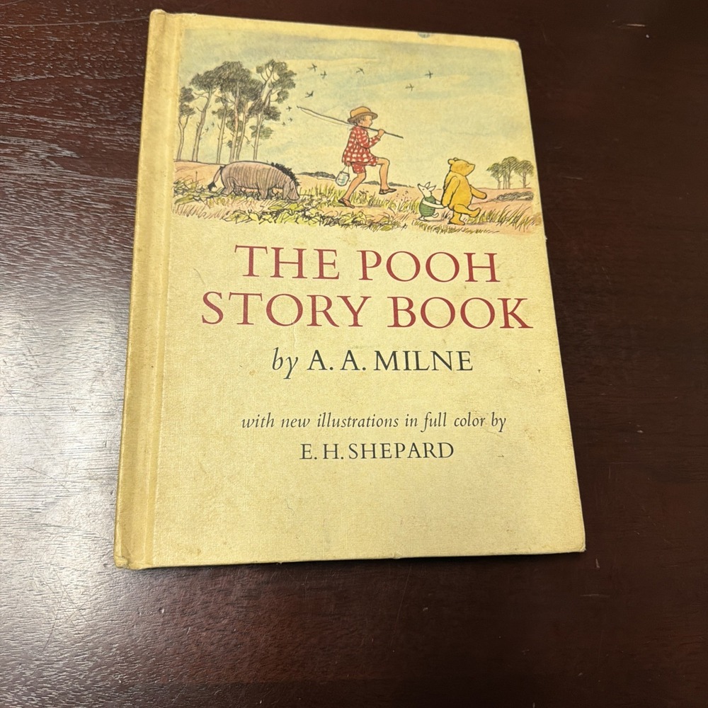 Vintage 1965 The Pooh Story Book A. A. Milne E. H. Shepard Hardcover Dutton